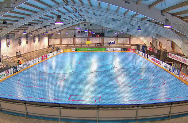 Die Hockeyhalle in neuem Glanz